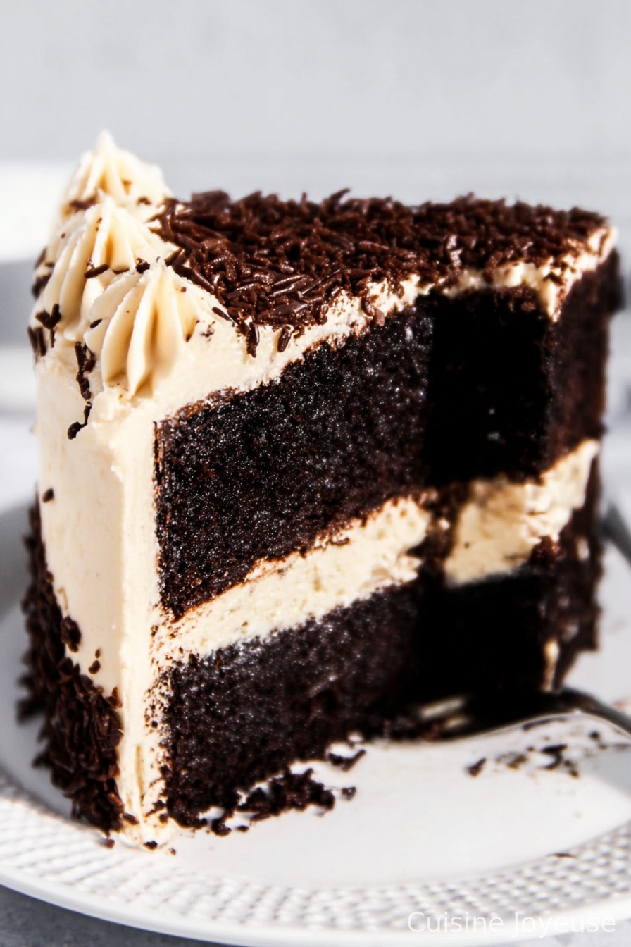 Guinness Chocolate Cake with Irish Buttercream