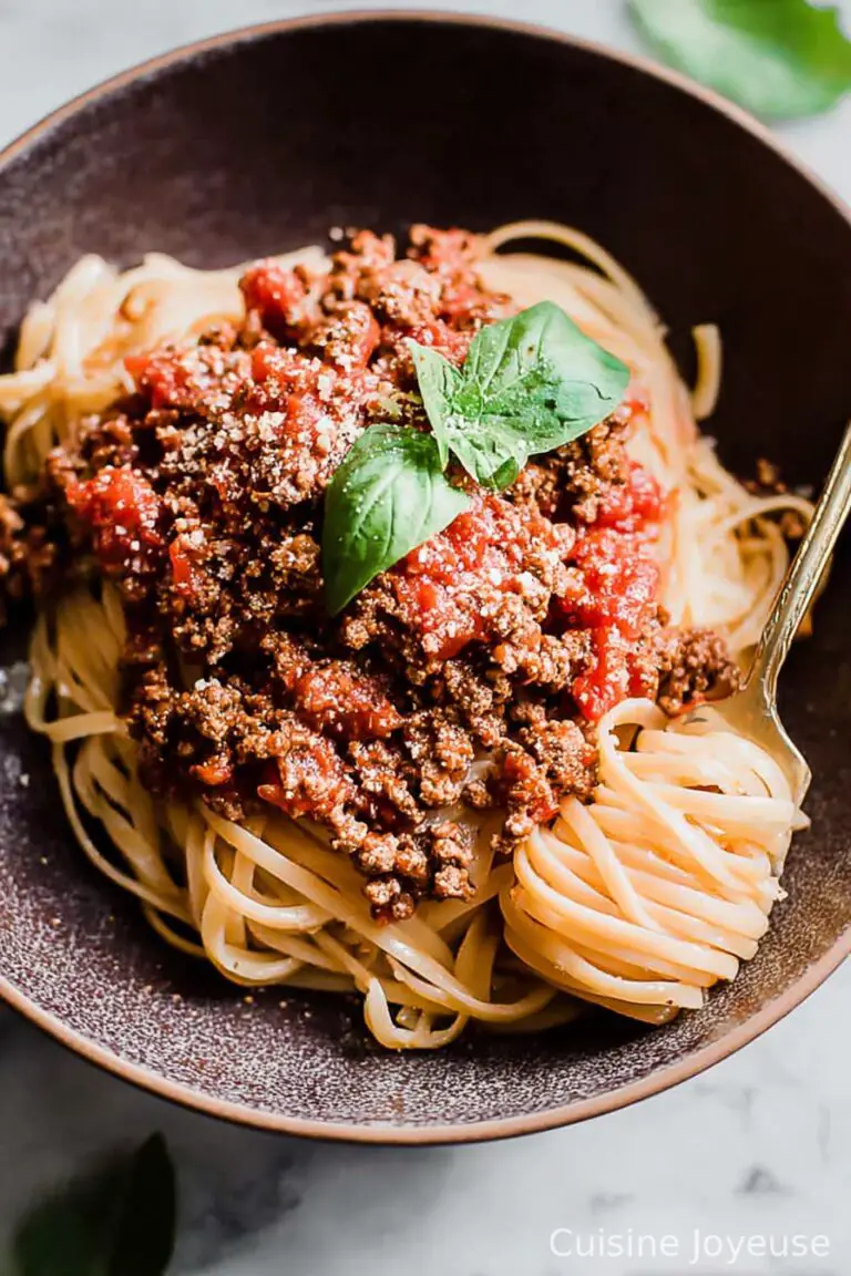 Homemade Meat Sauce