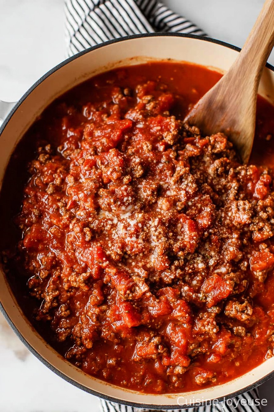Homemade Meat Sauce