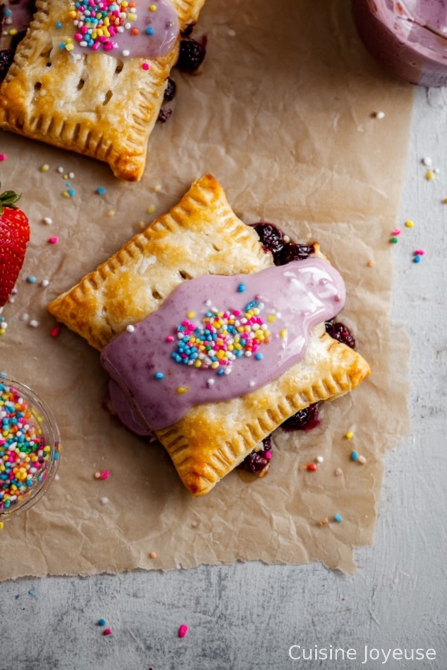 Homemade Mixed Berry Pop Tarts