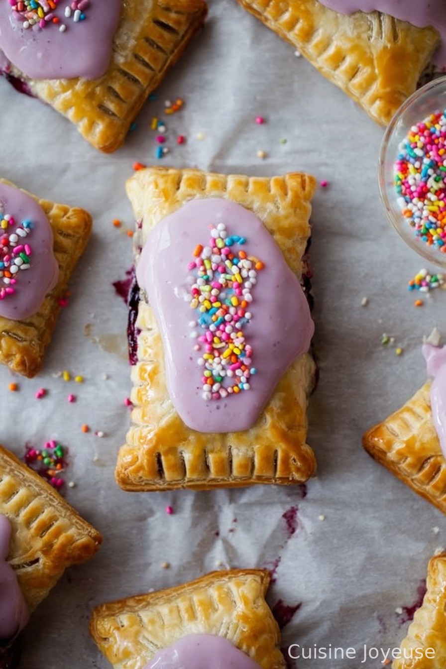 Homemade Mixed Berry Pop Tarts
