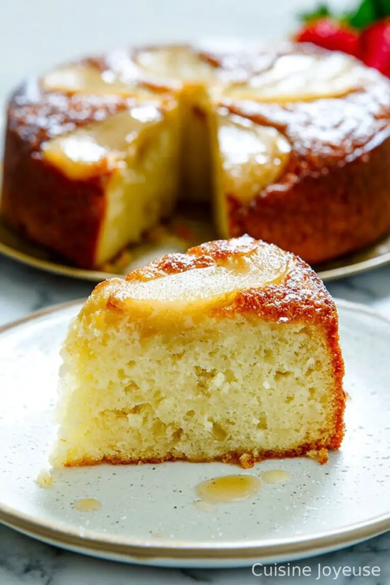 Moist Pear Cake Recipe