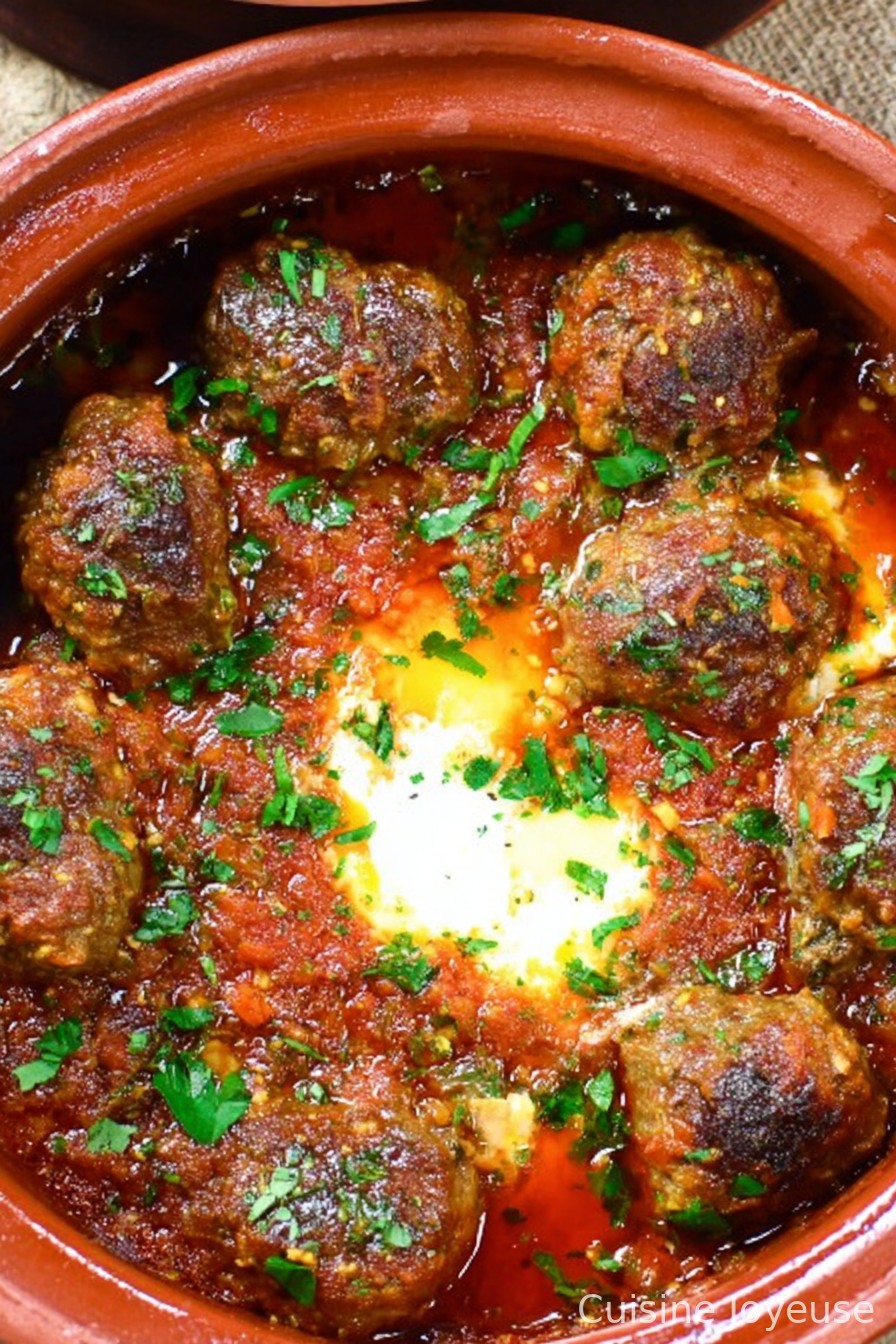 Moroccan Meatballs (Meatball Tagine)