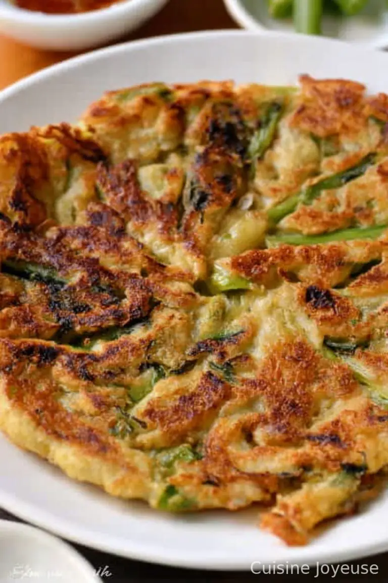 Pajeon (Korean Scallion Pancake)