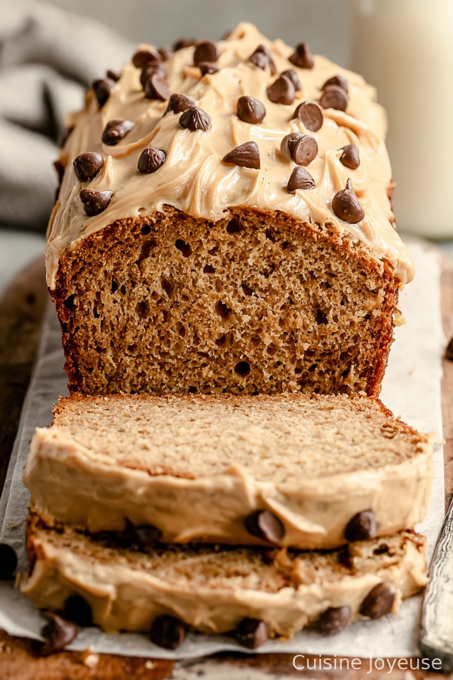 Peanut Butter Lover’s Banana Bread