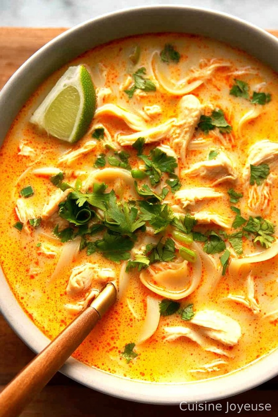 Thai Coconut Chicken Soup