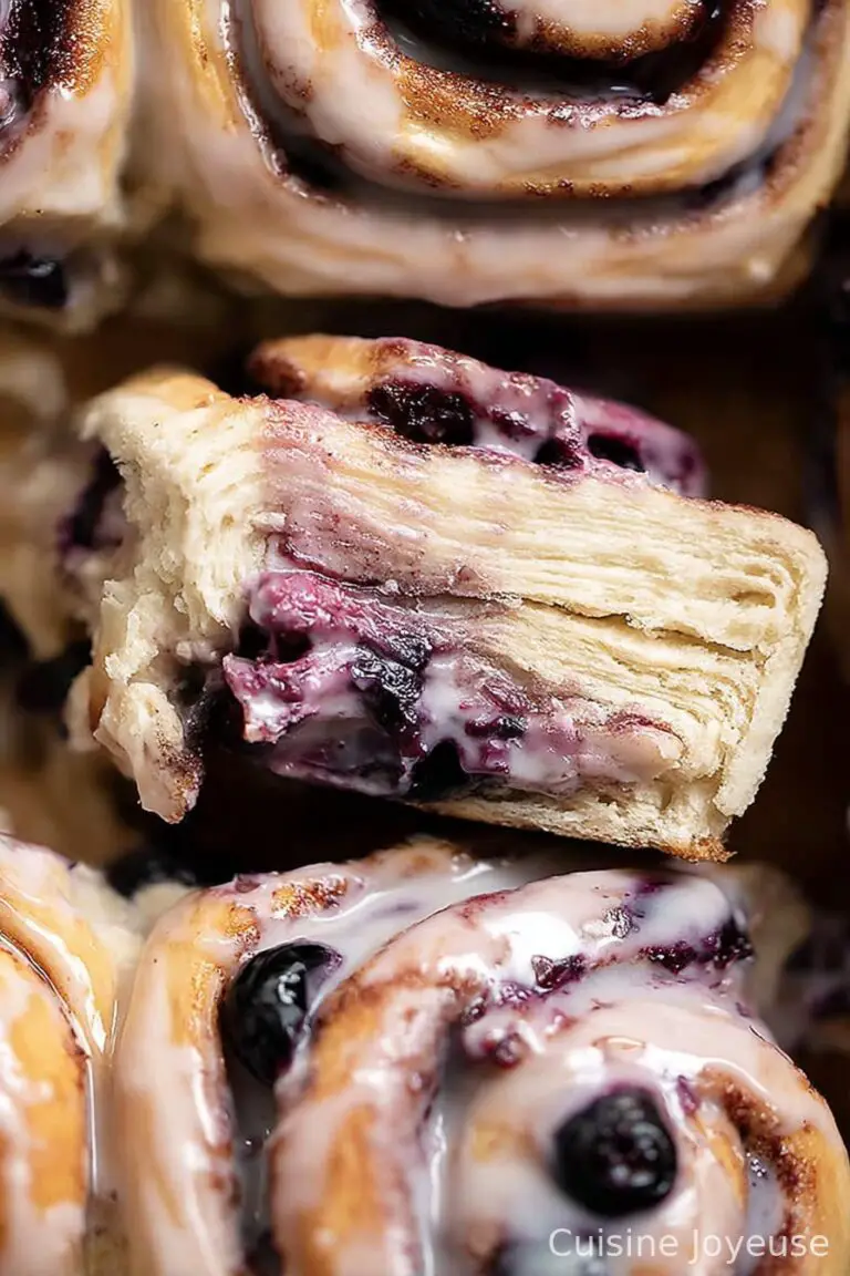Blueberry Cinnamon Rolls