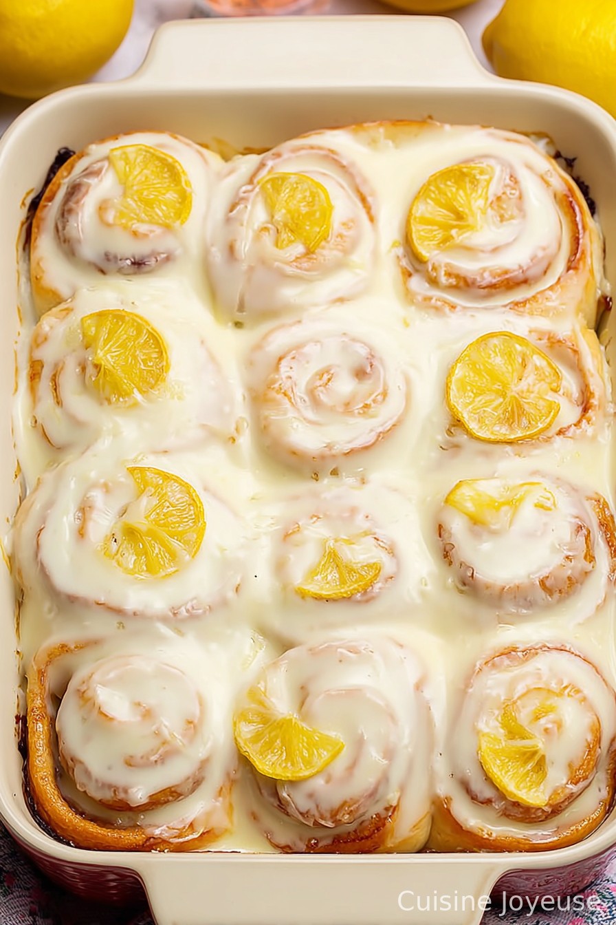 Lemon Sweet Rolls