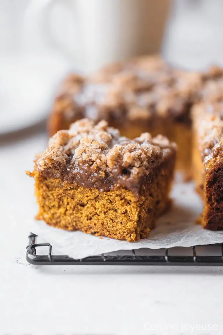 Pumpkin Coffee Cake
