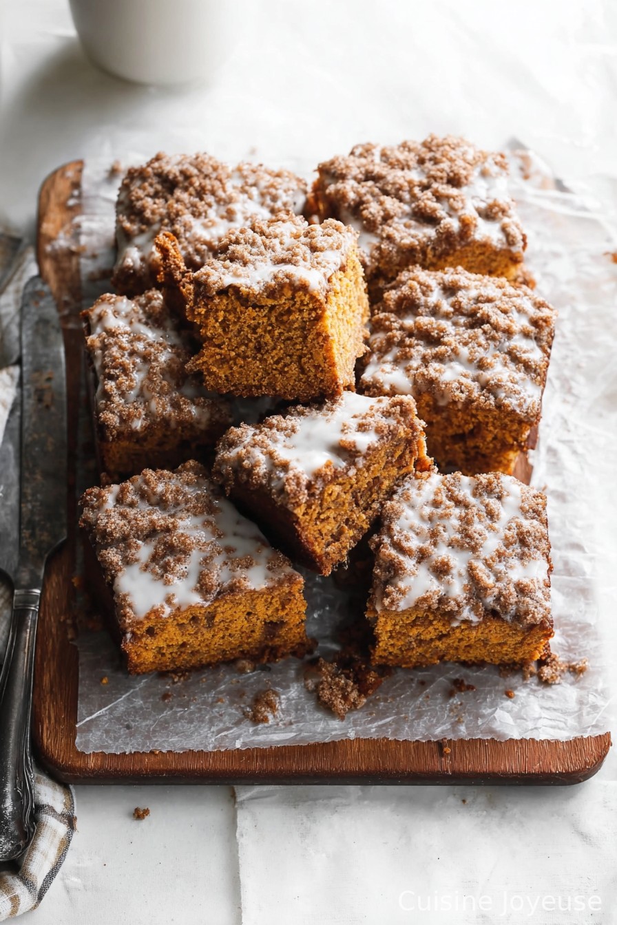Pumpkin Coffee Cake