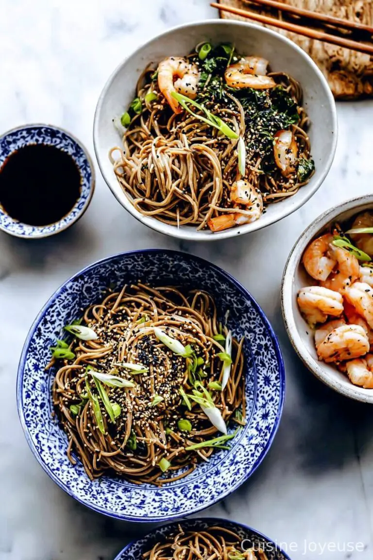 Sesame Soba Noodles