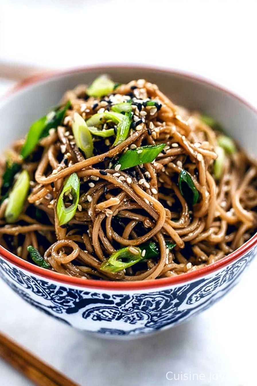 Sesame Soba Noodles
