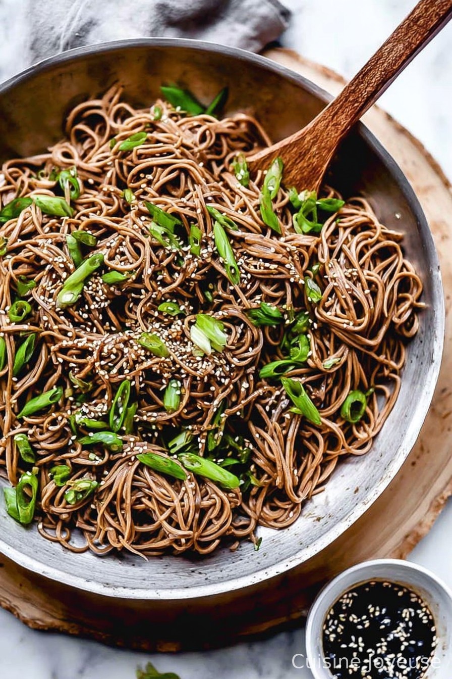 Sesame Soba Noodles