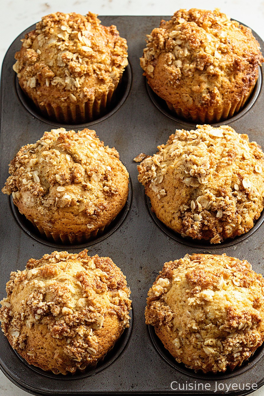 Banana Coffee Cake Muffins
