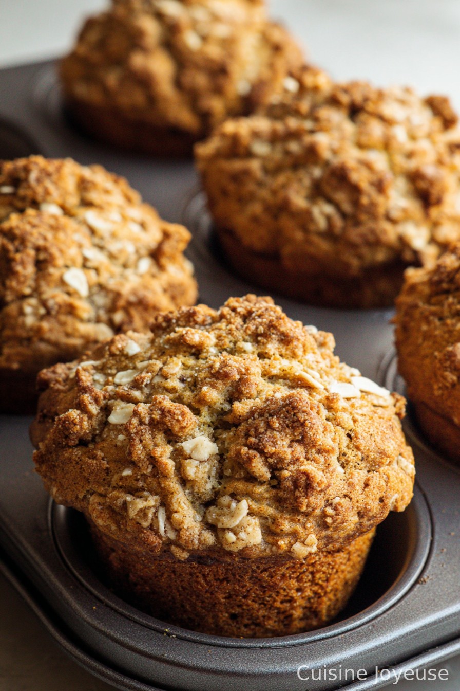 Banana Coffee Cake Muffins