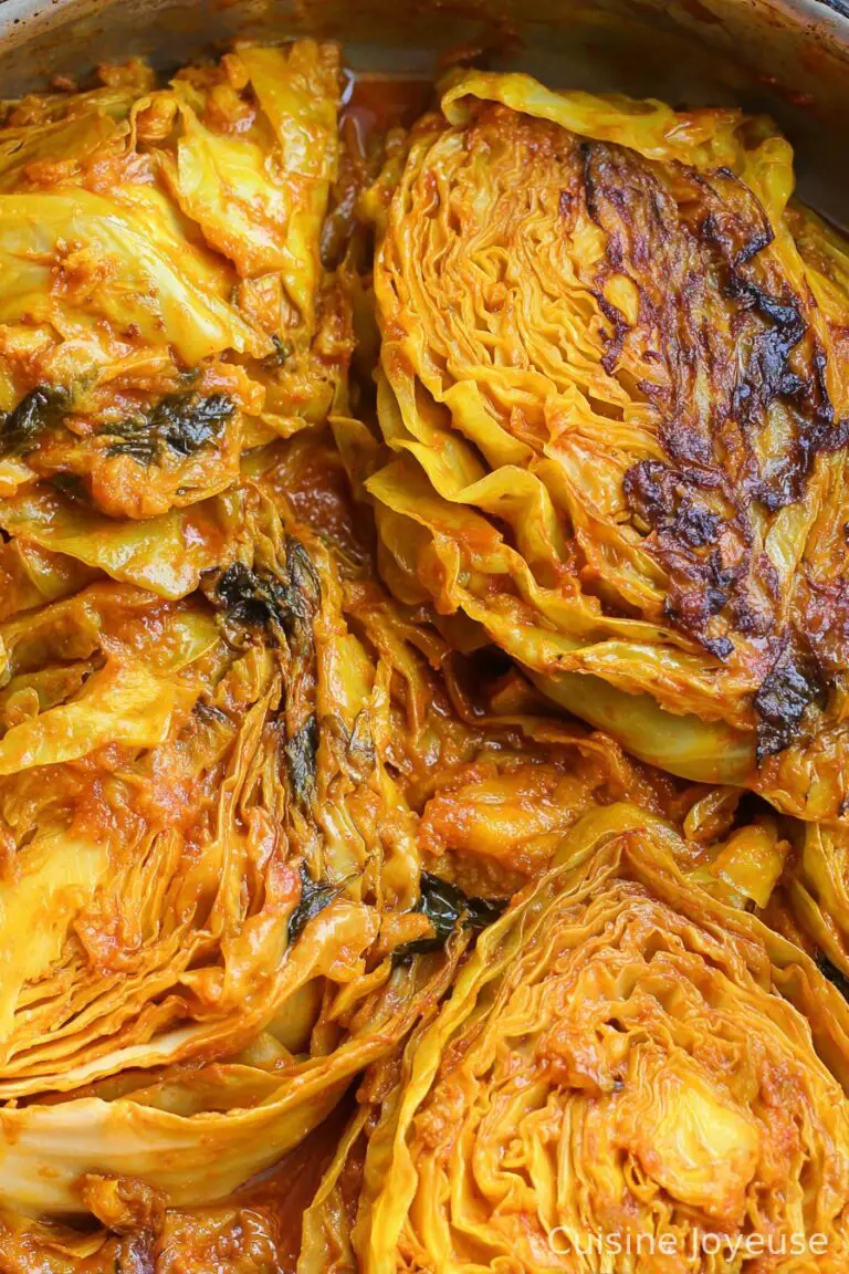 Coconut Braised Cabbage