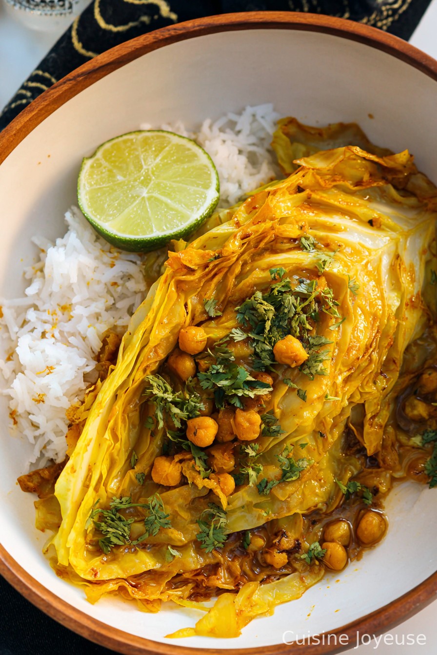 Coconut Braised Cabbage