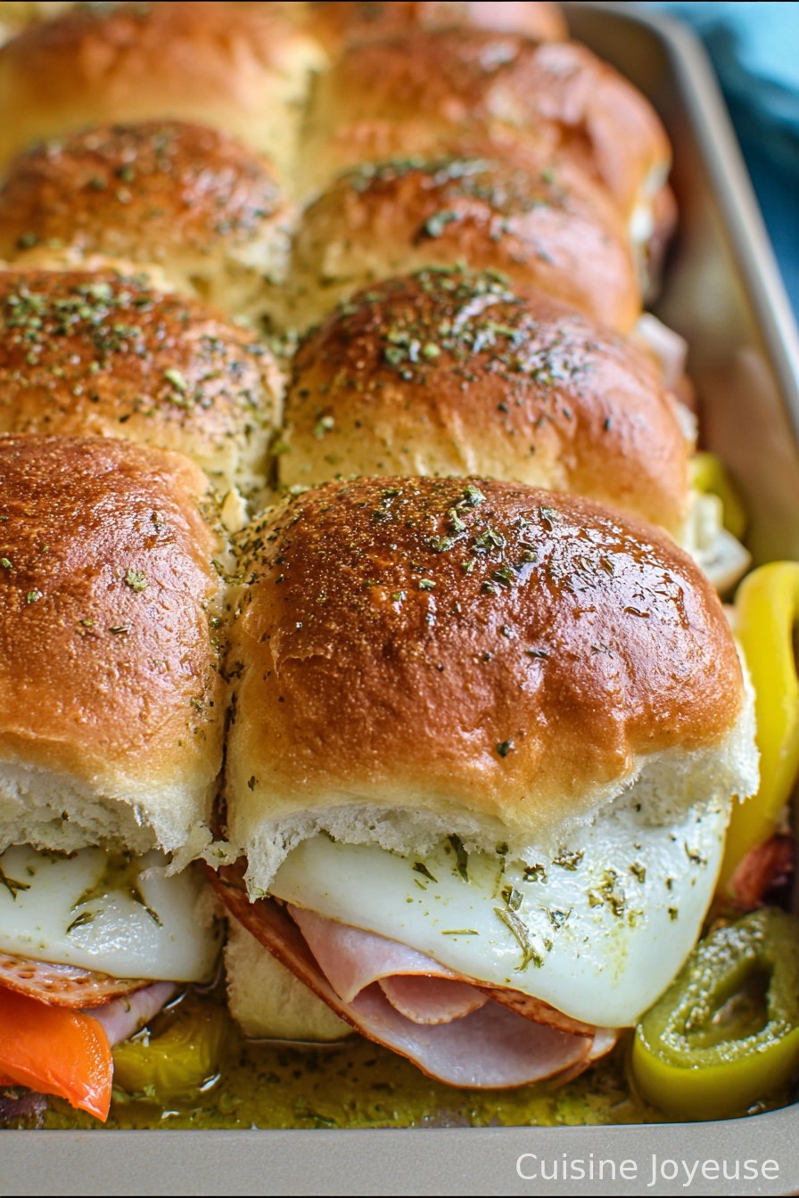 Hot Italian Sub Sliders