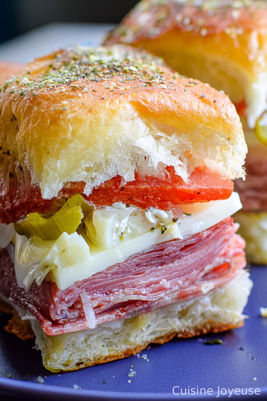 Hot Italian Sub Sliders