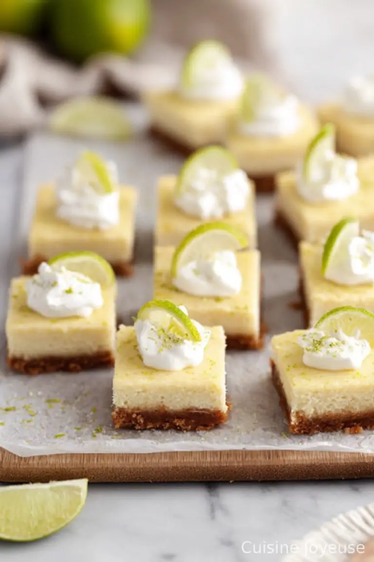 Key Lime Pie Cheesecake Bars