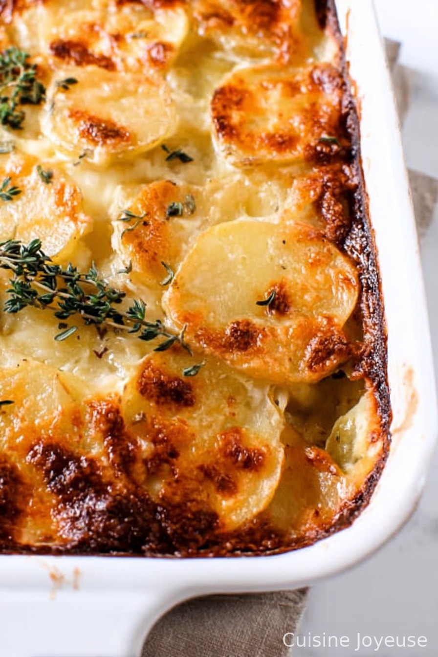 Lightened Scalloped Potatoes