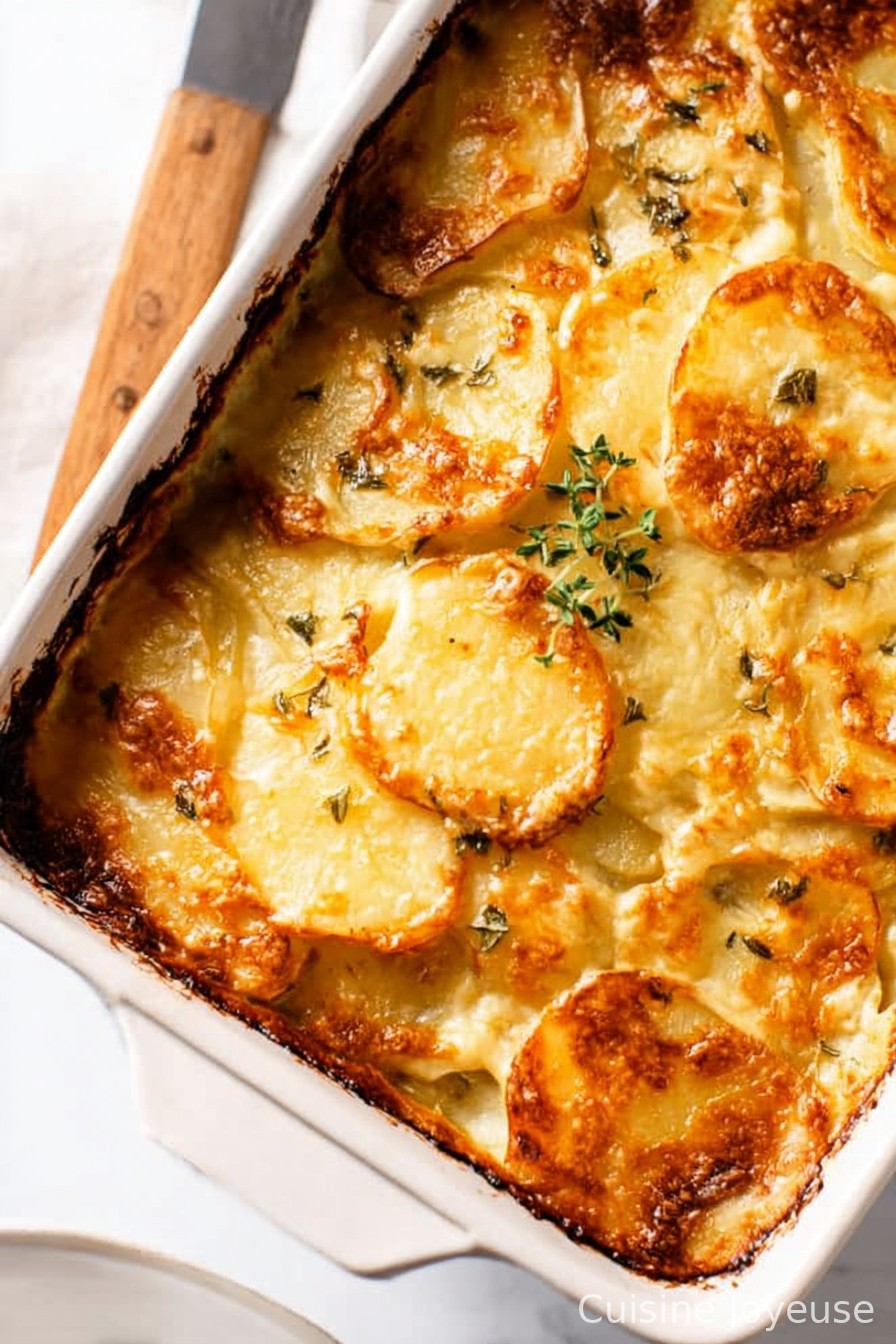 Lightened Scalloped Potatoes
