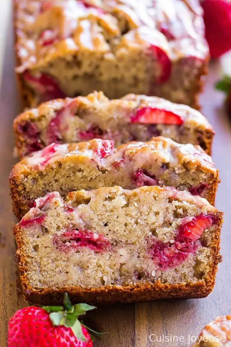 Strawberry Banana Bread